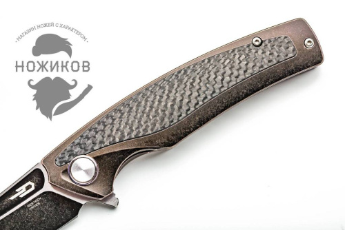 Складной нож Bestech Knives Predator limited edition Black BT1706E фото 4