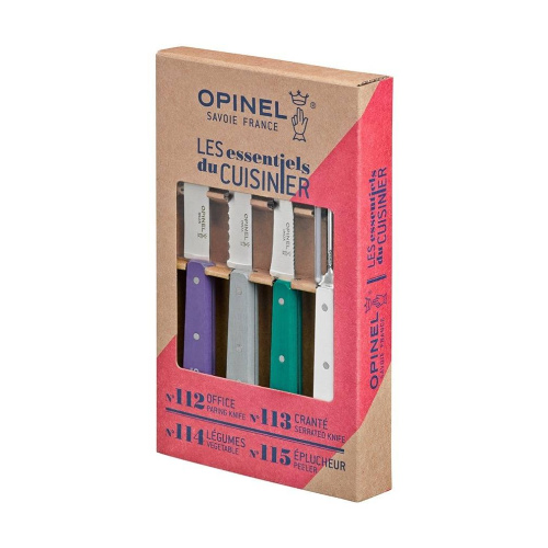 2011 Opinel Набор ножей Les Essentiels Art deco фото 6 2011 Opinel Набор ножей Les Essentiels Art deco фото 6