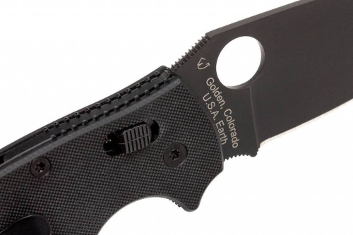 98 Spyderco Manix 2 XL Black - 95GPBBK2 фото 22