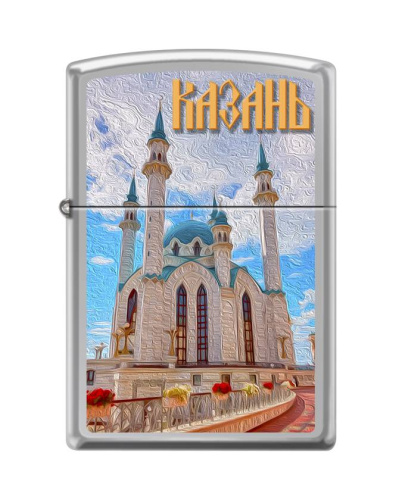 499 ZIPPO ЗажигалкаКазань с покрытием High Polish Chrome 499 ZIPPO ЗажигалкаКазань с покрытием High Polish Chrome