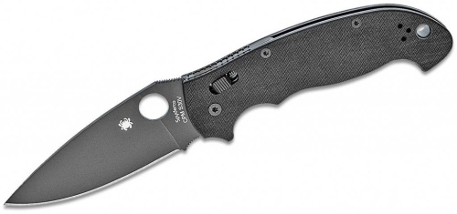 98 Spyderco Manix 2 XL Black - 95GPBBK2 фото 4