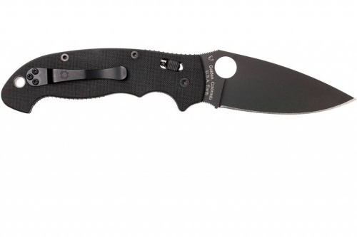 98 Spyderco Manix 2 XL Black - 95GPBBK2 фото 9